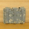 米軍放出品 ライフルマガジンポーチ MOLLE II M4/AR15 3本収納 ACU/UCP迷彩