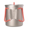EVERNEW チタンポット Ti Maccheroni pot 750 湯切りフタ付き ECAL755