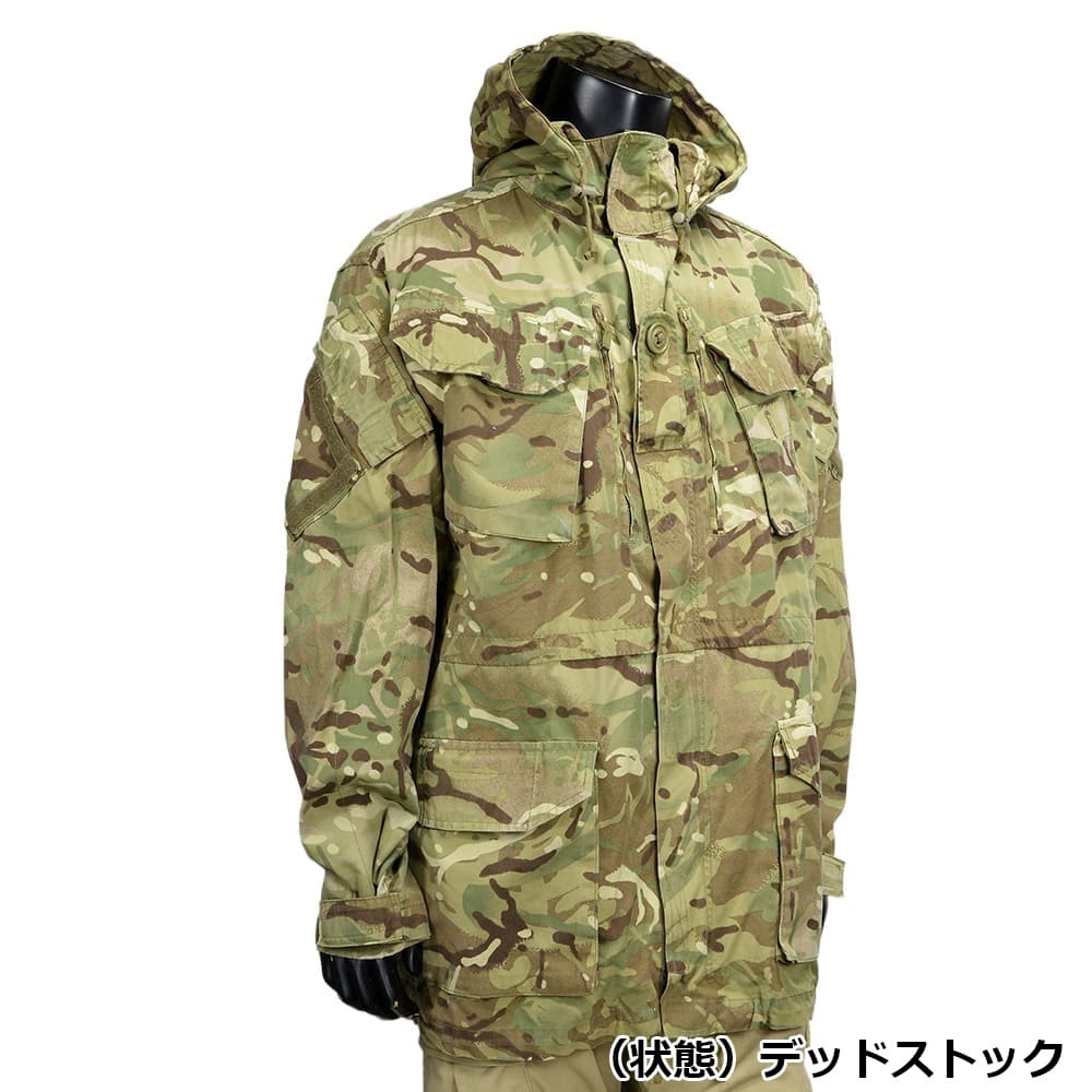イギリス軍放出品 マウンテンパーカー 裏地メッシュなし 国旗パッチ