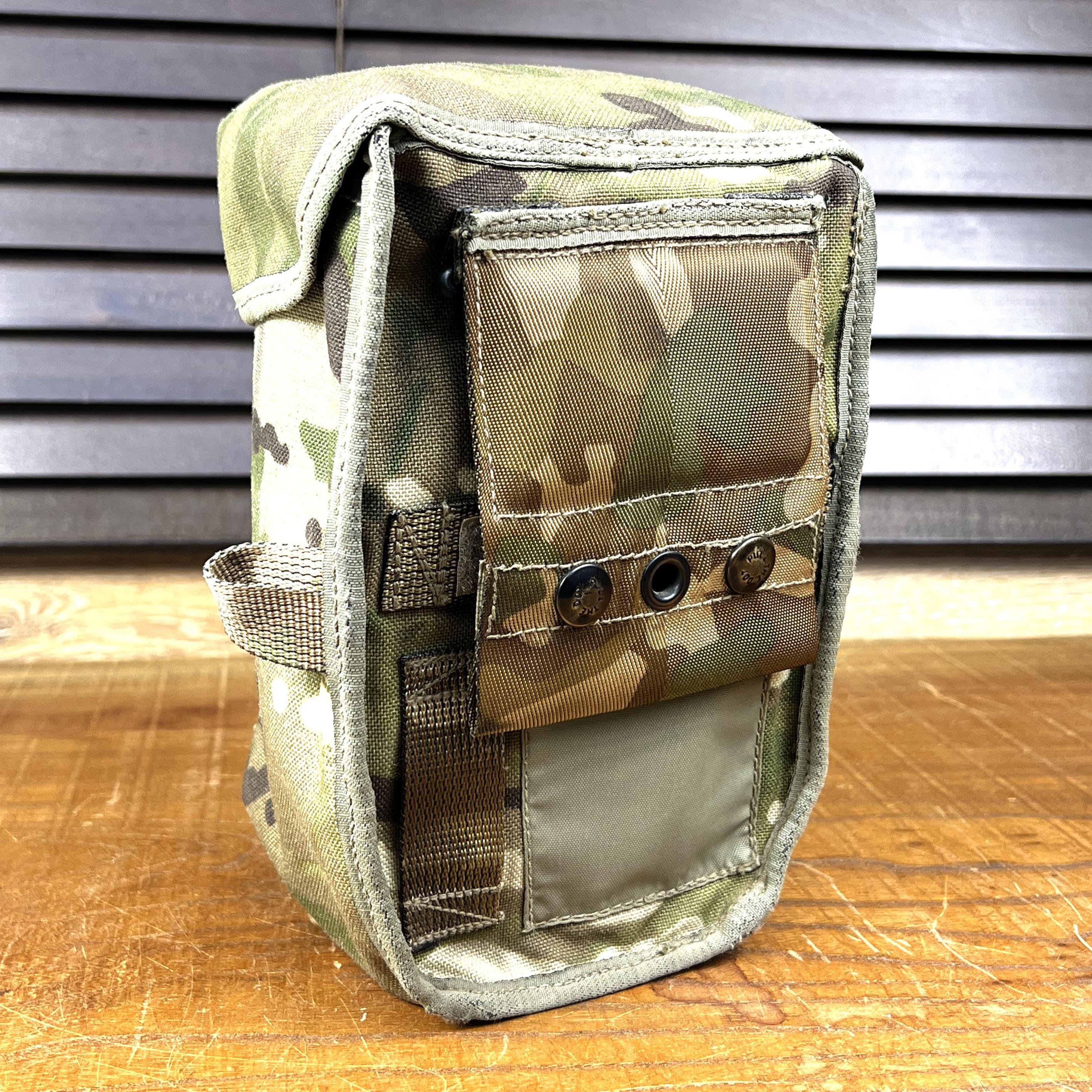 イギリス軍放出品 キャンティーン ボトルポーチセット MTP迷彩 PLCE