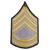 ミリタリーワッペン 2枚組 アメリカ陸軍 階級章 一等軍曹 熱圧着式