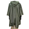 フード付きレインポンチョ PVC テントシート 専用ポーチ付き