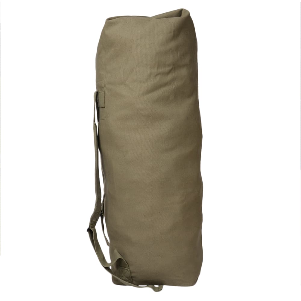 Rothco ダッフルバッグ GIスタイル ダブルストラップ 帆布