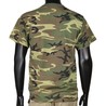 Rothco Tシャツ 半袖 ウッドランドカモ ポリエステル