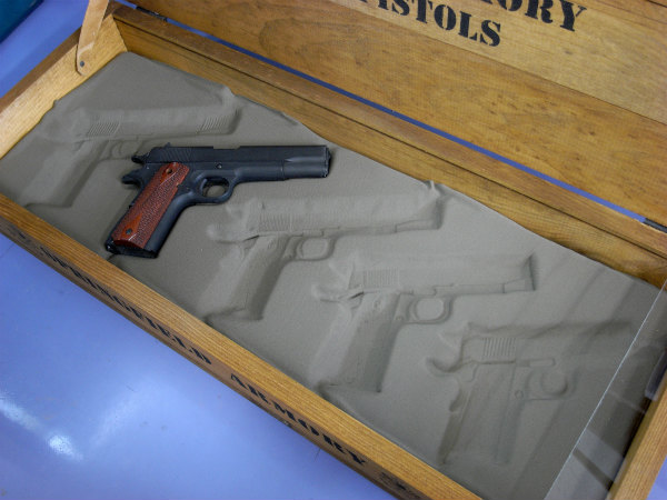 コルト m1911用木製ケース ミリタリーショップ レプマート / ガン