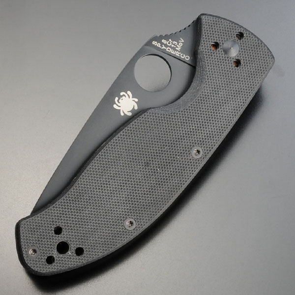 ミリタリーショップ レプマート / SPYDERCO 折りたたみナイフ C122GBBK