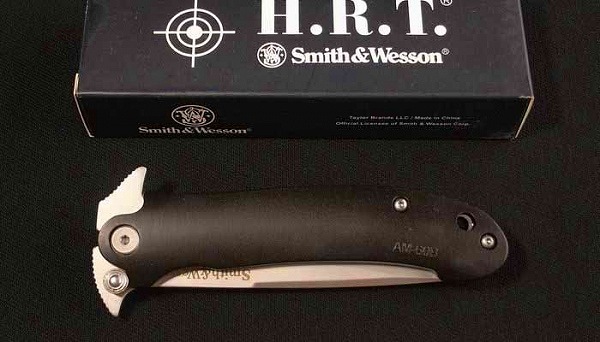 ナイフ 折り畳みナイフ SMITH&WESSON HRT AM-6013 スミス-