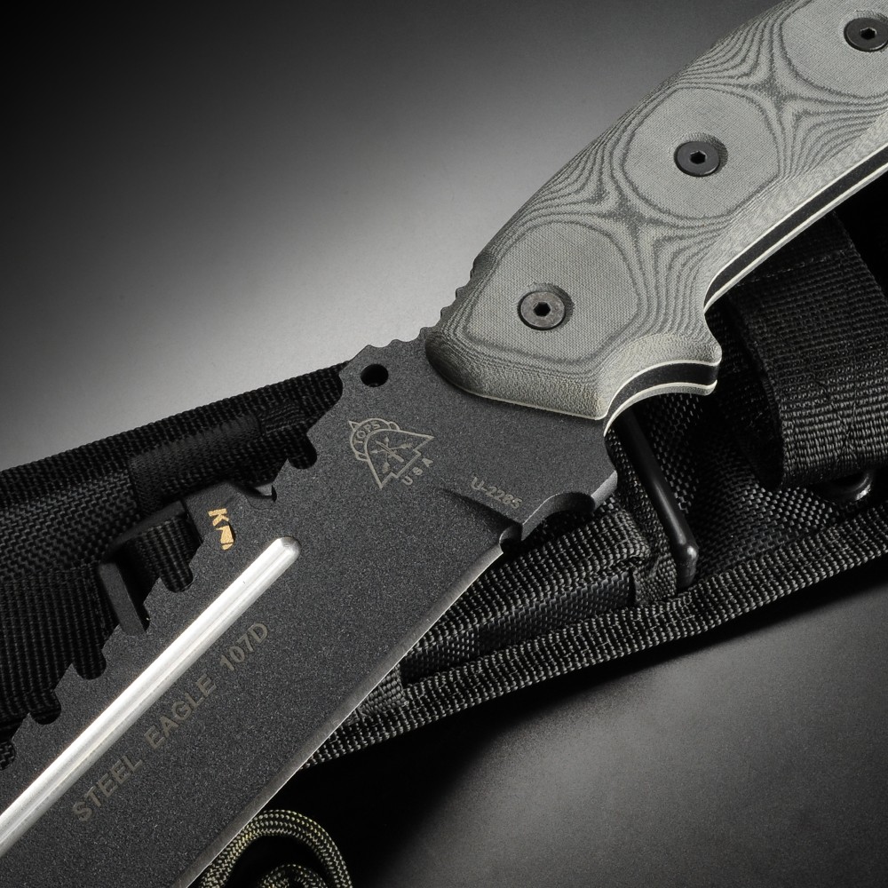 TOPS ハンティングナイフ 107D スチールイーグル | ミリタリーショップ