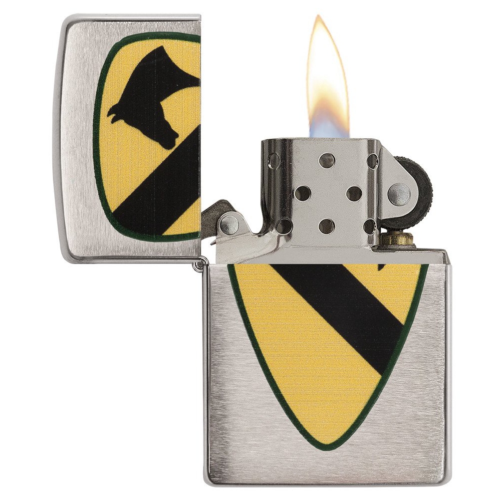 ZIPPO 第1騎兵師団 29184 ブラッシュクローム | ミリタリーショップ