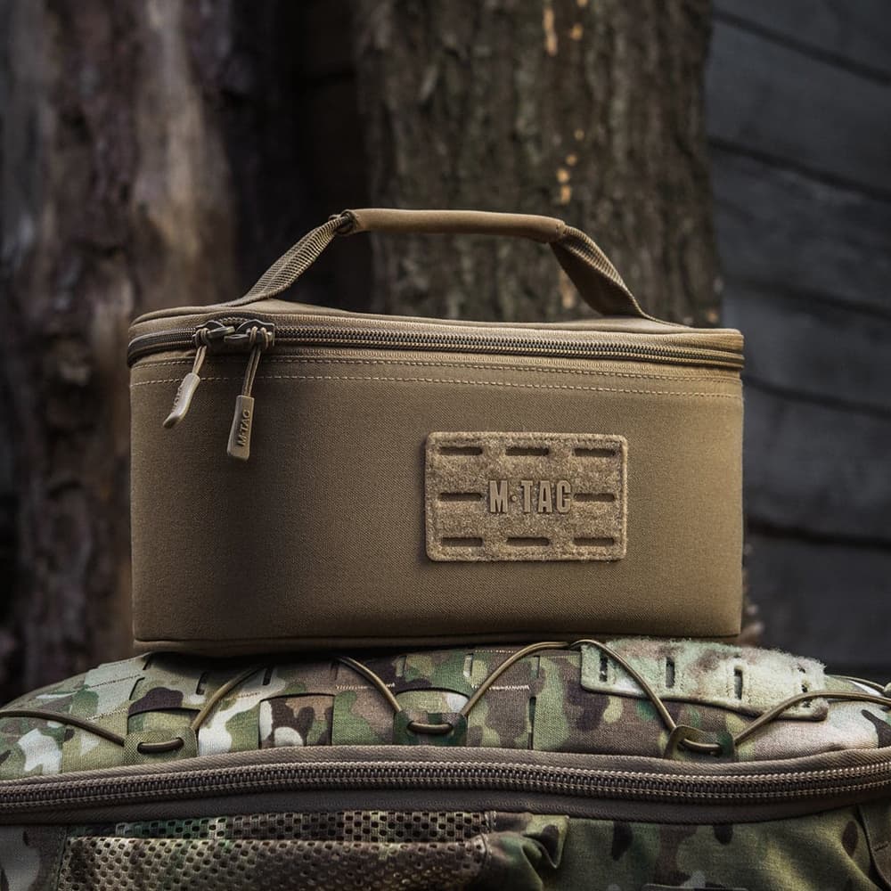 M-TAC ユーティリティーポーチ Organizer Hardshell 可動式仕切り付き