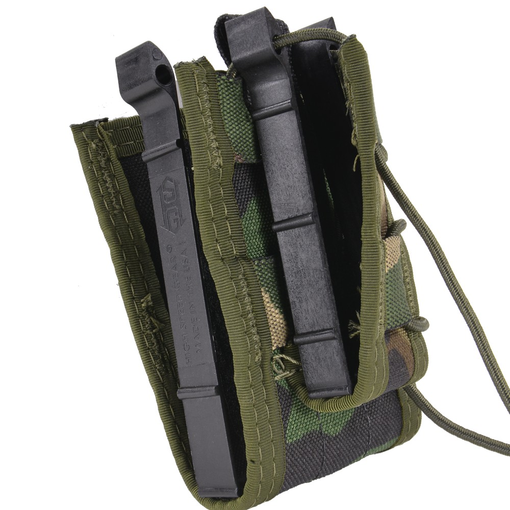HISG ライフル&拳銃用マグポーチ TACO ダブルデッカー OD【実物】 HSGI ライフル&拳銃用マグポーチ TACO V2 ダブルデッカー M4/AK/7.62mm