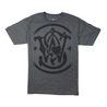 スミス&ウエッソン Tシャツ 半袖 ディゾルブド ロゴ