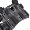 BLACKHAWK ホルスター用レッグプラットフォーム 432000 両利き