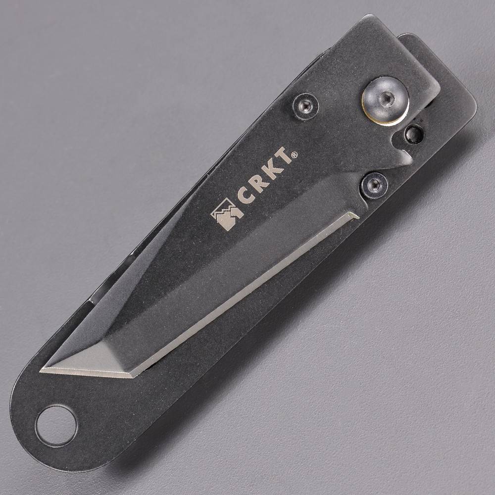 CRKT マネークリップナイフ K.I.S.S. ブラック 5500K | ミリタリー