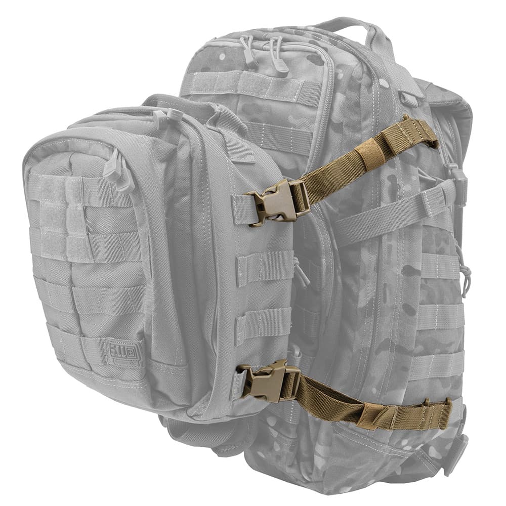 送料出品 5.11 Tactical ストラップシステム 56957 RUSH TIER 4本 | ミリタリー