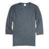 AVIREX 7分袖Tシャツ 無地 デイリー Uネック
