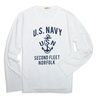 AVIREX Tシャツ 長袖 U.S.NAVY