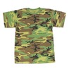 Rothco Tシャツ 半袖 コットン/ポリエステル混紡 迷彩カモフラージュ 8777