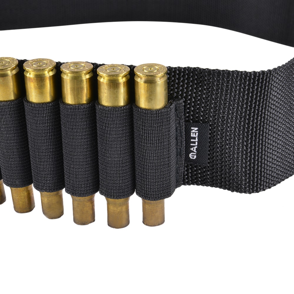 マシンガン　銃弾　ヴィンテージ　放出品　ミリタリー　弾帯　ベルト　ランボー ALLEN ライフルシェルベルト 20発収納 | ミリタリーショップ レプマート