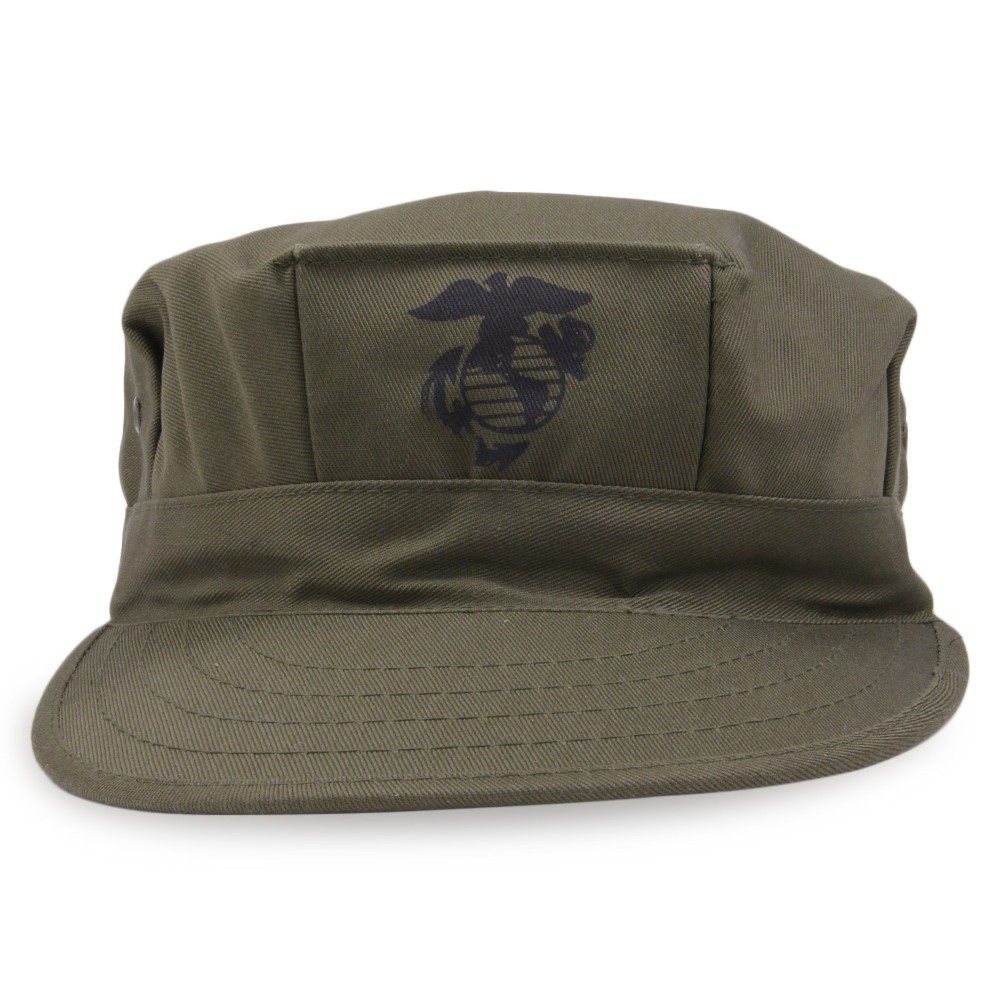 ミリタリーショップ レプマート / ミリタリーキャップ USMC紋章 OD ミリタリーショップ レプマート / ミリタリーキャップ USMC紋章 OD