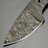 Knifemaking ナイフブレード DropPoint ダマスカス鋼 BL124