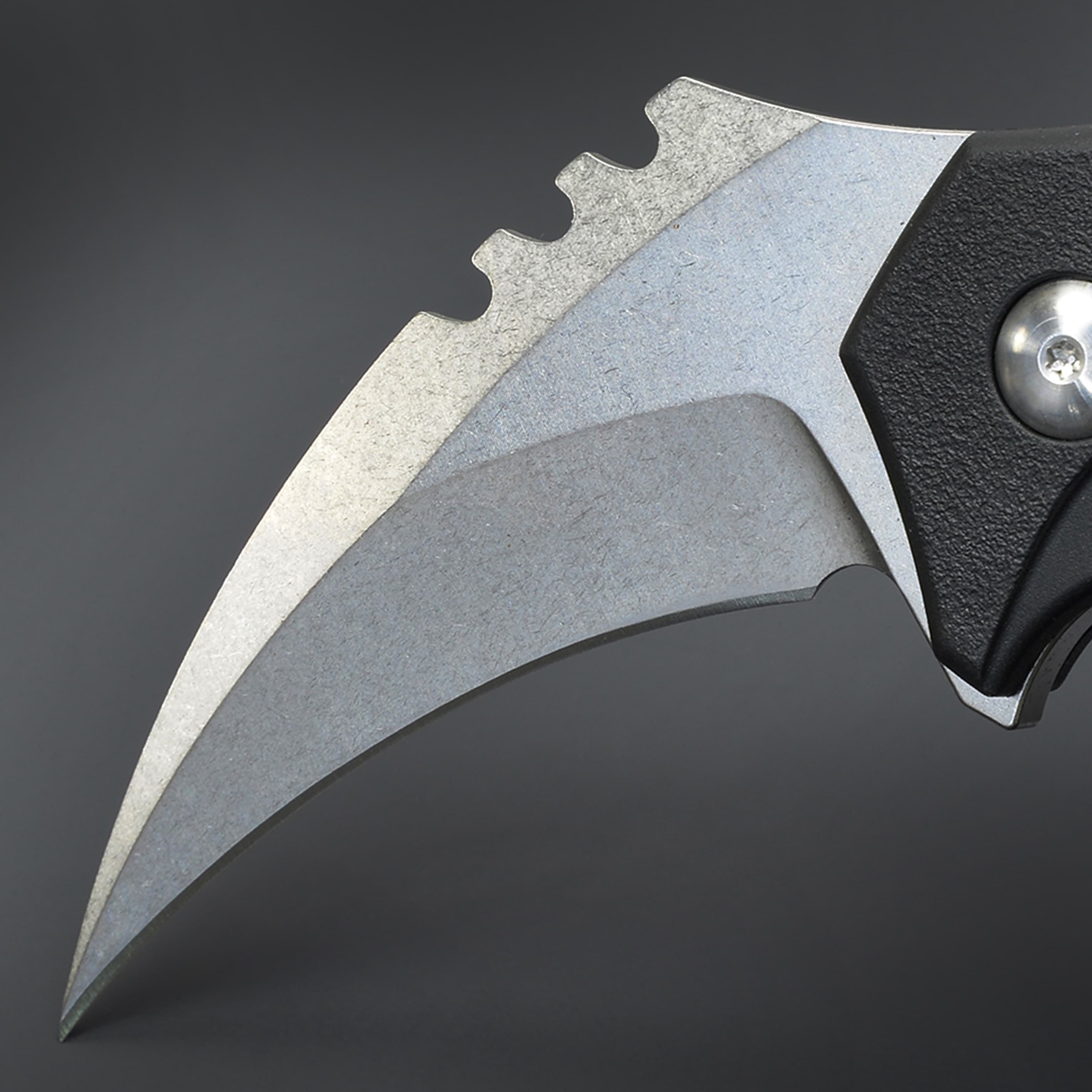 Brous Blades カランビットナイフ Enforcer 折りたたみ式 ストーン