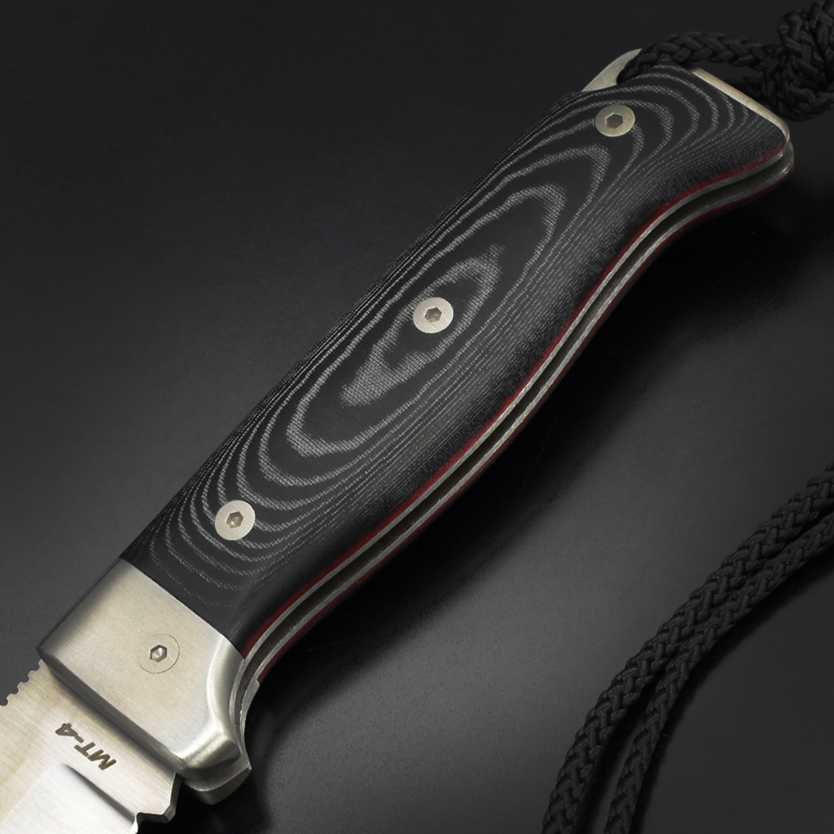 Cudeman 折りたたみナイフ MT-4 ロックバック Micarta 384-MF 