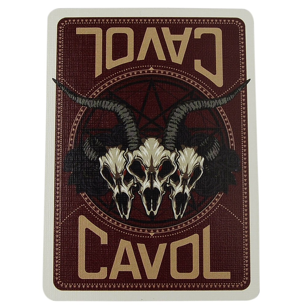 Cavol トランプ 悪魔デザイン CVLCARD | ミリタリーショップ レプマート