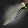 Damascus ククリナイフ ダマスカス鋼 レザーシース付き DM1232