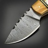Rite EDGE スキナーナイフ Wild Stag 鹿骨ハンドル レザーシース付き DM1249