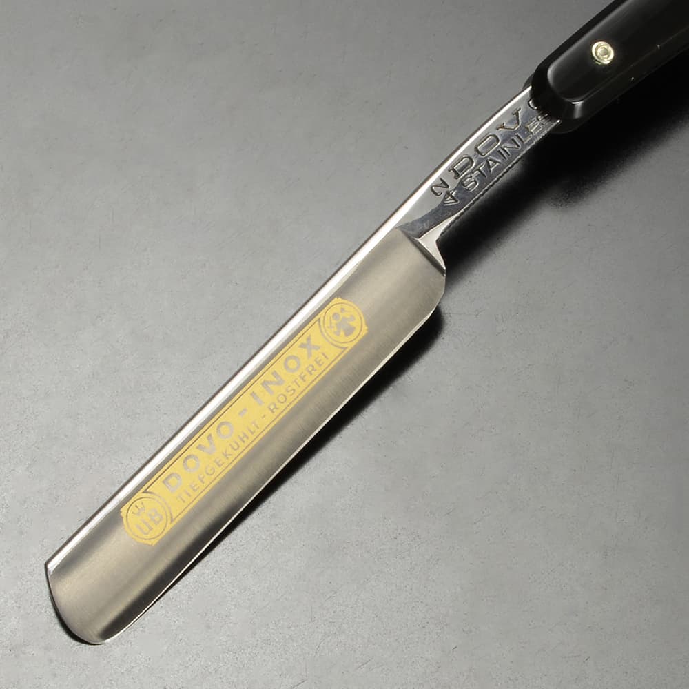 Dovo「Inox」鋼5/8フルホロウソリンゲンストレートカミソリ 革砥セット Dovo かみそり INOX WEDGE 3/8インチ幅ブレード Straight Razor