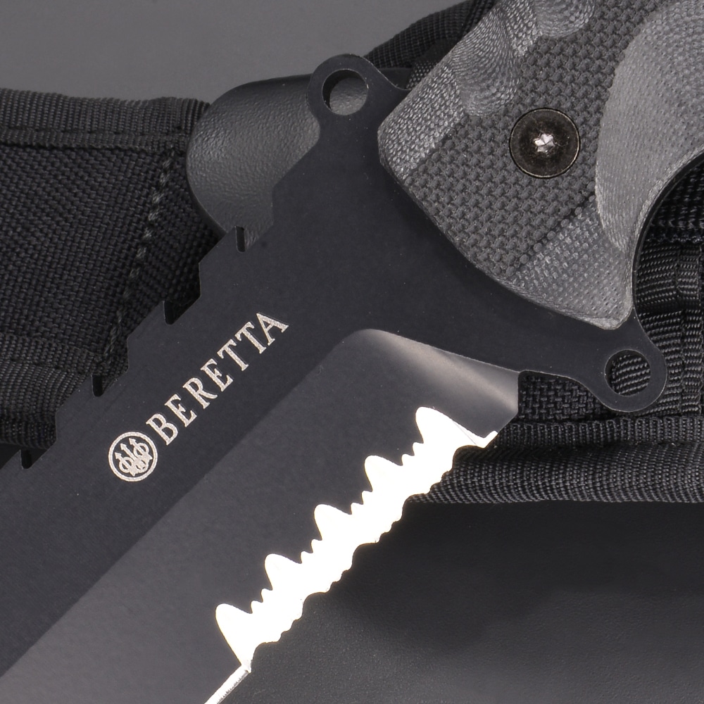 ミリタリーショップ レプマート / Beretta アウトドアナイフ Tactical TKX 120 専用シース付き