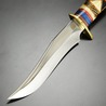 Frost Cutlery ボウイナイフ SKY DANCER スカイダンサー 固定刃 ボーンハンドル 革製シース付き CW-653BRB