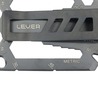 LEVER GEAR マルチツール Toolcard Pro マネークリップ付 ブラック L1005R