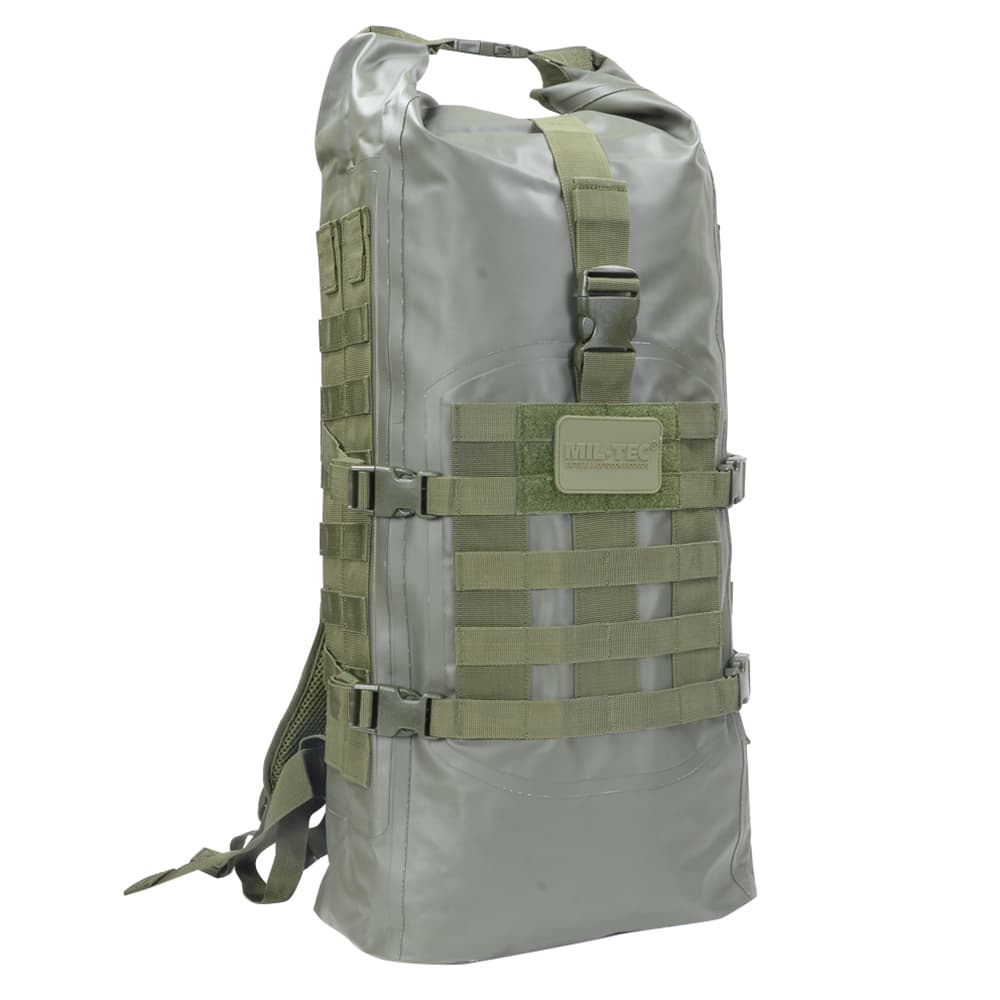 ミリタリーショップ レプマート / MIL-TEC バックパック Tactical Seals ドライバッグ 収納容量35L オリーブドラブ  14046501