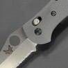 BENCHMADE 折りたたみナイフ 550S-1 グリップティリアン 半波刃 サテン仕上