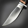 MARBLES スキナーナイフ 固定刃 ジグドホーンハンドル 全長約23cm レザーシース付 MR461