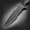 MTech Xtreme アウトドアナイフ Premium Tactical 固定刃 タントー ナイロンシース付き MTX8062BK