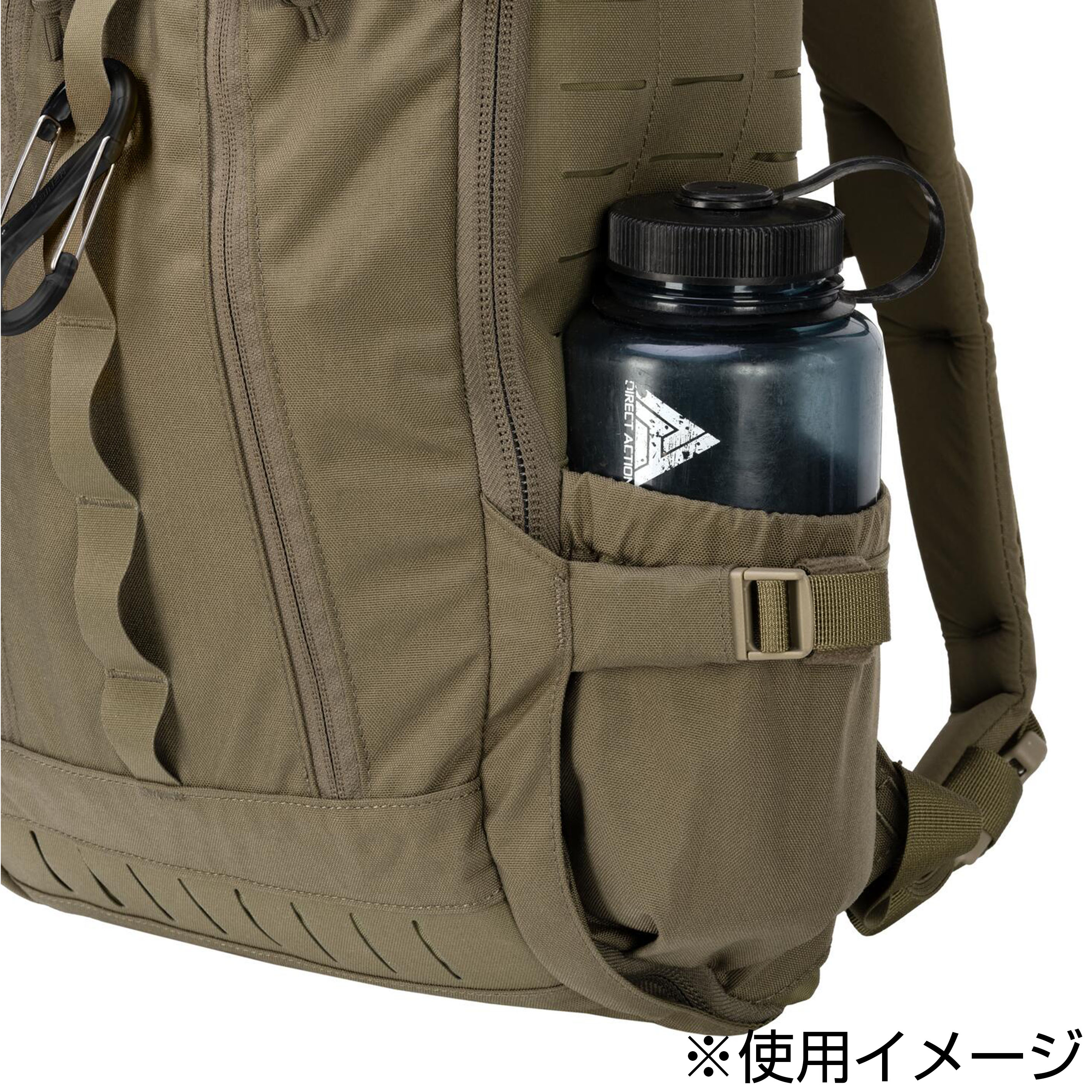 DIRECT ACTION バックパック HALIFAX スモール 18L フルオープン可能