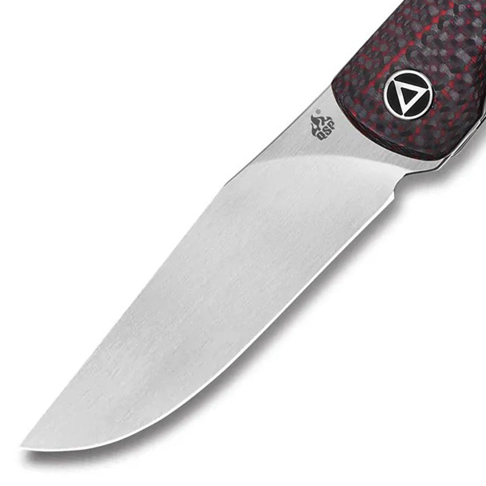 QSP Knife 折りたたみナイフ Gannet ライナーロック ブラック QS137A