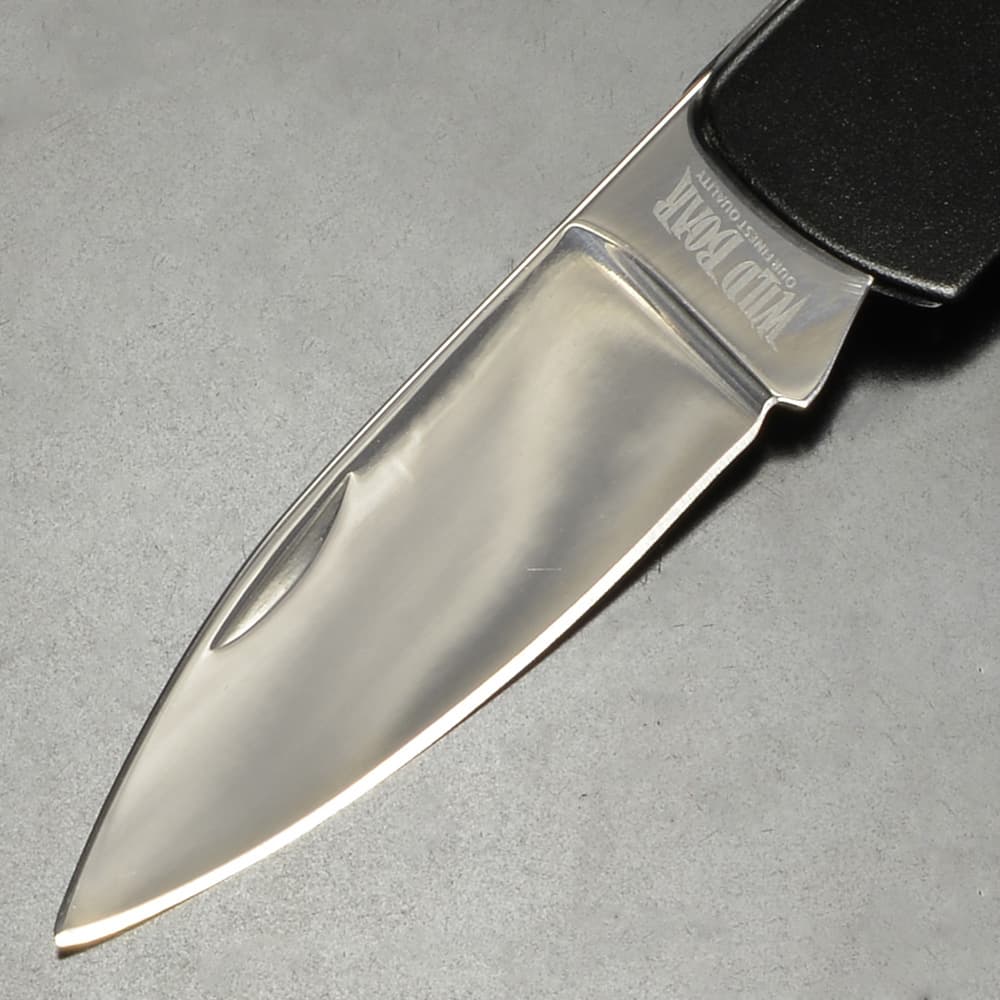 Wild Boar 折りたたみナイフ ロックバック 鏡面仕上げ WB1019