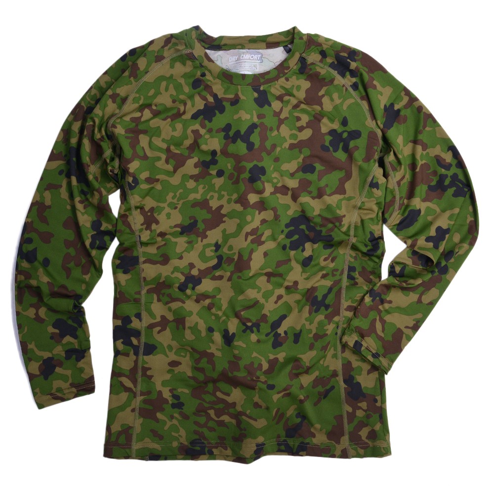 J.S.D.F. コンプレッション 長袖Tシャツ 2522 新迷彩 | ミリタリー