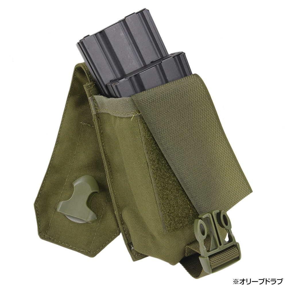 CONDOR ライフルマガジンポーチ M4/AK/7.62mm ユニバーサル 191128