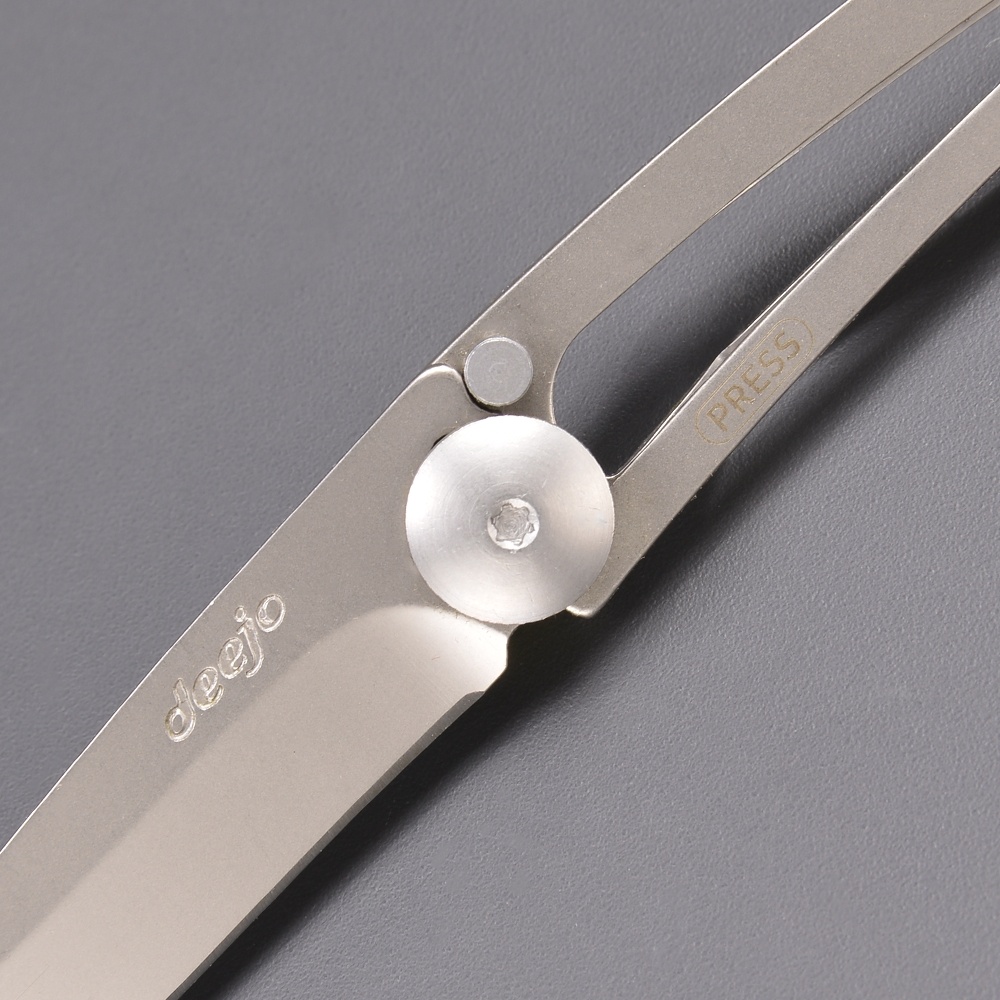 deejo 折りたたみナイフ ライナーロックステンレス 27g[dee9cn000] deejo 折りたたみナイフ ライナーロックステンレス 27g | ミリタリー