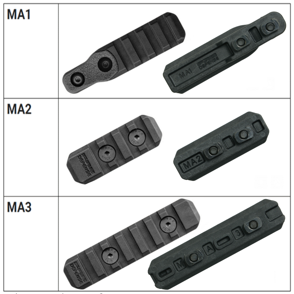 ミリタリーショップ レプマート / FAB DEFENSE ポリマー製 M-LOK マウントレール VANGUARDシリーズ用