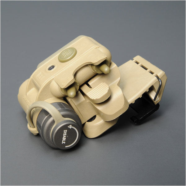 シュアファイア ヘルメットライト WH IR タン | ミリタリーショップ