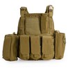 プレートキャリア MOLLE マグポーチ他 4種ポーチ付属