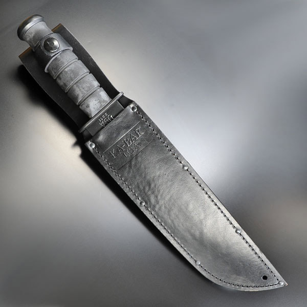 KA-BAR ビックブラザー2211 サバイバルナイフ 1095cro-ban鋼-silversky