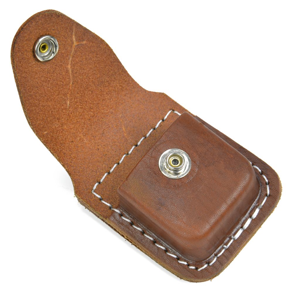 レッパー社（Lepper）ボイジャー（Voyager） 革サドル 希少品 ZIPPO ライターポーチ 革製 LPL ミリタリーショップ レプマート