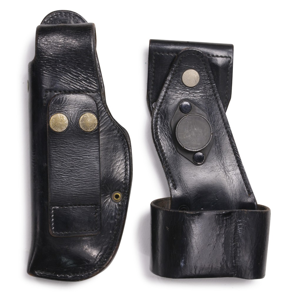 ミリタリーショップ レプマート / ドイツ警察 レザーホルスター